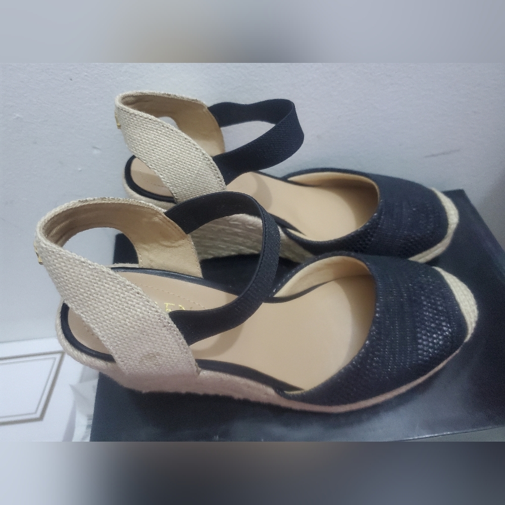 LAUREN Ralph Lauren Pearle Straw Espadrille - Picture 4 of 8